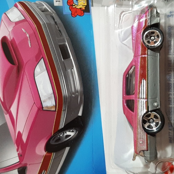 '88 Ford Thunderbird Pink Hot Wheels 2022 HW Drag Strip Matt Debbie Hay's Pro St - Picture 4 of 12